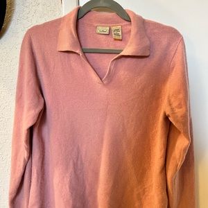 Vintage LL Bean Cashmere Polo